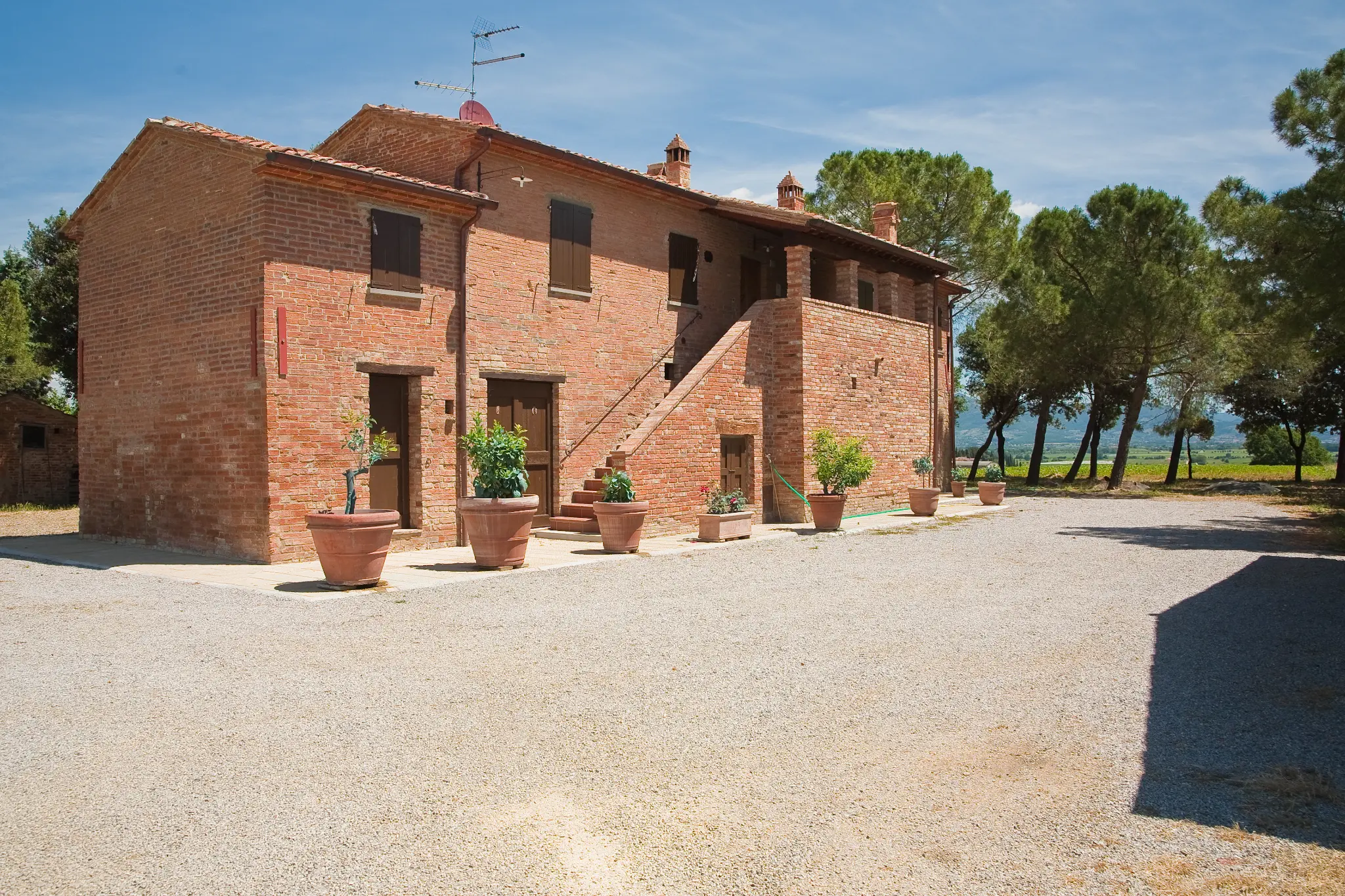 Dopo: Casale rurale — Toscana